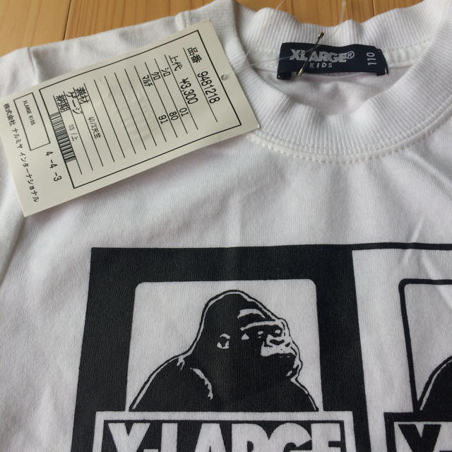 XLARGE(エクストララージ)の《未使用》X-LARGE エクストララージ 110cm キッズ/ベビー/マタニティのキッズ服男の子用(90cm~)(Tシャツ/カットソー)の商品写真