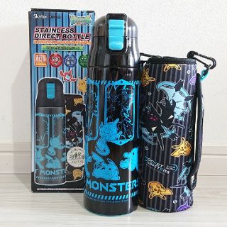 ポケモン(ポケモン)のポケモン カバー付 新品 ワンプッシュダイレクトステンレスボトル 580ml(水筒)