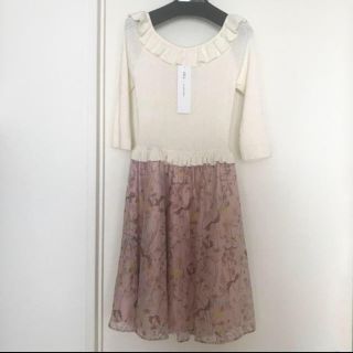 ジルバイジルスチュアート(JILL by JILLSTUART)のドッキングワンピ♡(ミニワンピース)