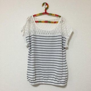 ロペピクニック(Rope' Picnic)のロペピクニック♡レースTシャツ(Tシャツ(半袖/袖なし))