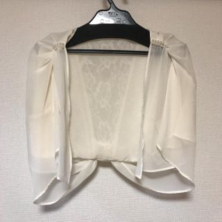 エムドゥー(M.deux)の●M.deux ボレロ 結婚式 美品●(ボレロ)