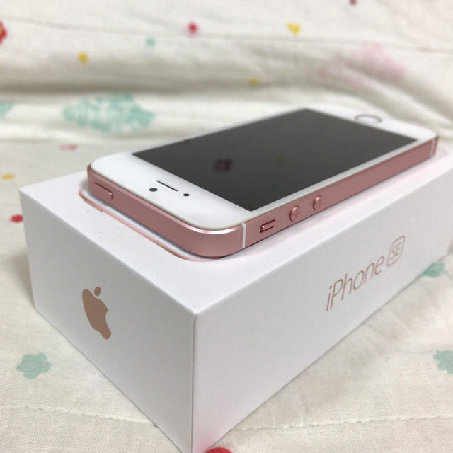 沸騰ブラドン 【中古】iPhone - iPhone SE SIMフリーモデル ローズゴールド 128GB スマートフォン本体