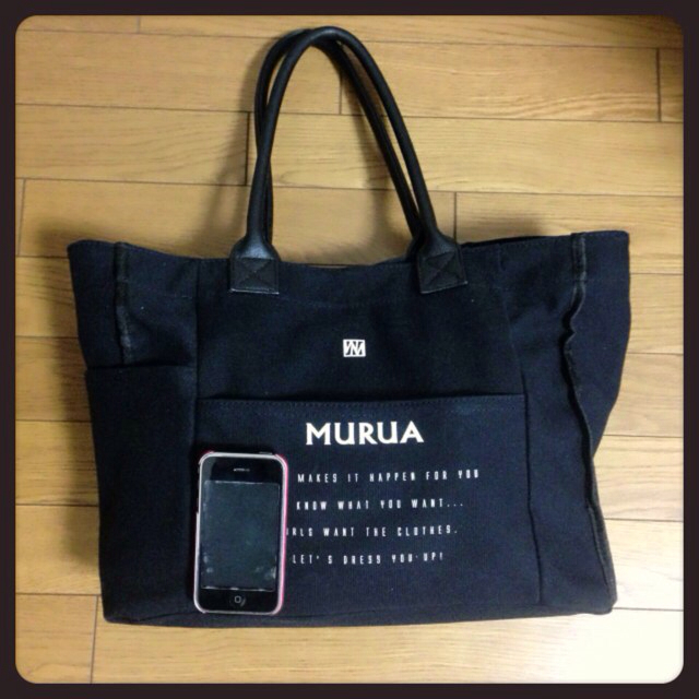 MURUA(ムルーア)のMURUA/トートバッグ(中) レディースのバッグ(トートバッグ)の商品写真