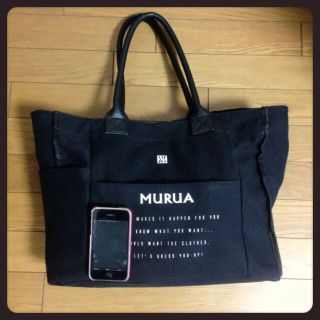 ムルーア(MURUA)のMURUA/トートバッグ(中)(トートバッグ)