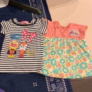 アンパンマン(アンパンマン)の専用♡未使用 アンパンマンピンク90(Tシャツ/カットソー)