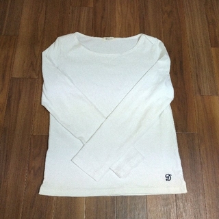 ベルメゾン(ベルメゾン)の白　長袖　Tシャツ(Tシャツ(長袖/七分))
