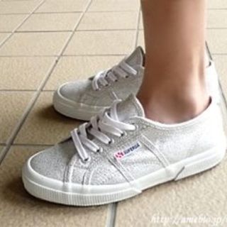 スペルガ(SUPERGA)のスペルガ シルバー スニーカー(スニーカー)