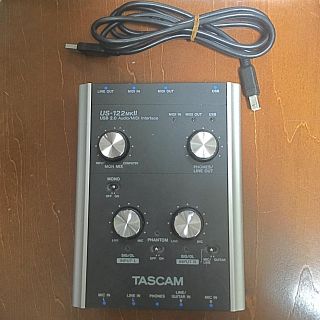 TASCAM US-122 mkⅡ(オーディオインターフェイス)