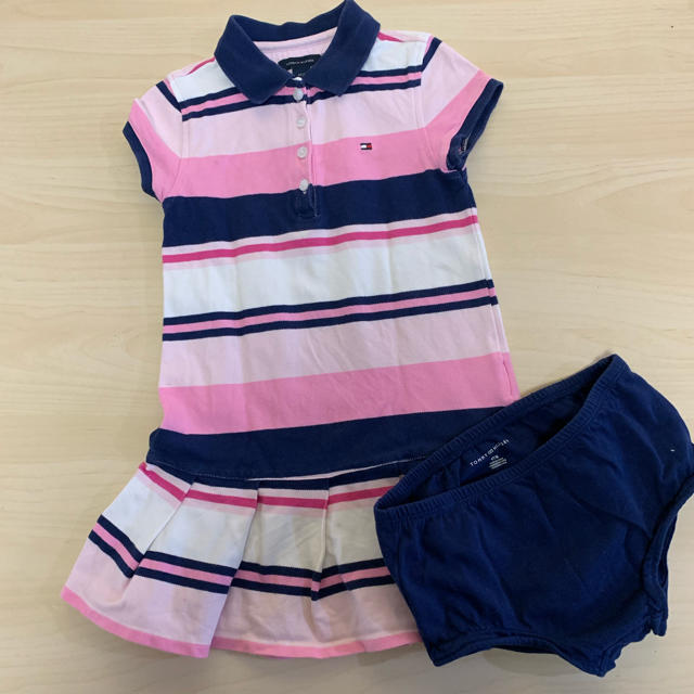 TOMMY HILFIGER(トミーヒルフィガー)のTOMMY HILFIGER  ワンピース 110 キッズ/ベビー/マタニティのキッズ服女の子用(90cm~)(ワンピース)の商品写真