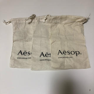 イソップ(Aesop)のAesop 巾着 3枚セット(ショップ袋)