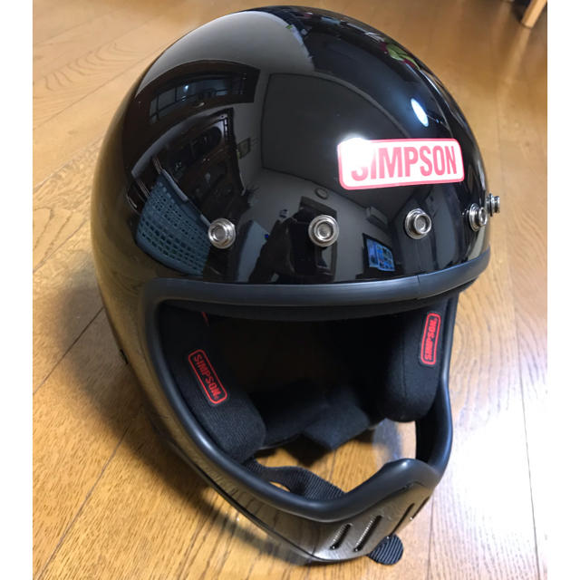 SIMPSON M50  シンプソン  モデル50 専用バイザー付きヘルメット/シールド