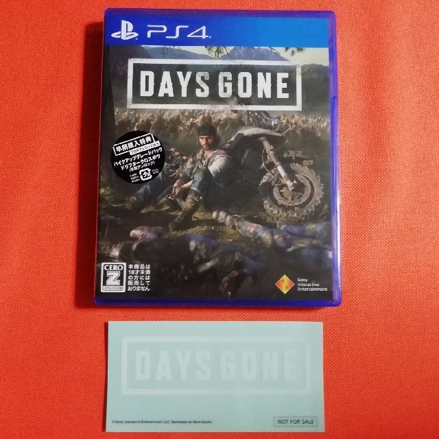 美品 PS4 Days Gone デイズゴーン 早期購入特典付