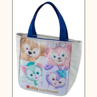 ディズニー(Disney)の新品未使用♡ダッフィー フレンズ ランチトートバック(弁当用品)