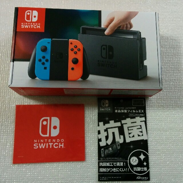 1台Joy-Conネオンブルー新品　Nintendo Switch　ネオンカラー