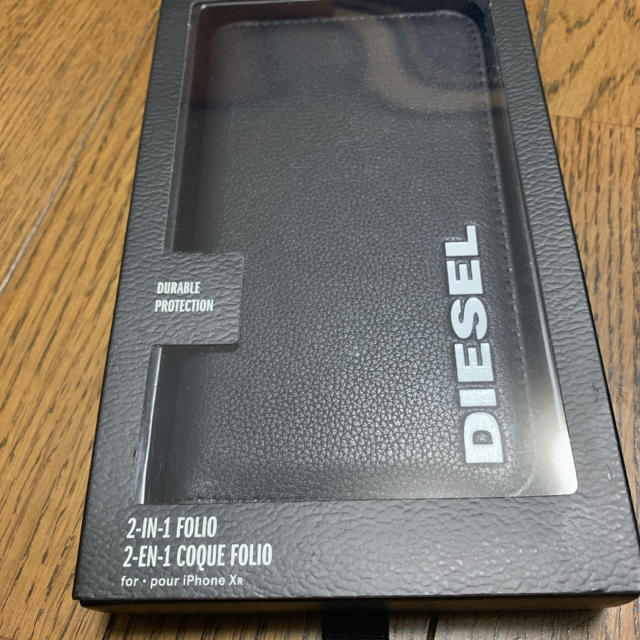 【新品】DIESEL ディーゼル iphone XR フルレザーケース