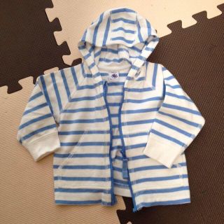 プチバトー(PETIT BATEAU)の美品☆PETIT BATEAUパーカー(ジャケット/コート)