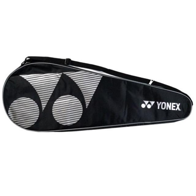 YONEX(ヨネックス)の◆YONEX◆バドミントン ラケットカバー◆黒銀◆ヨネックス◆ラケットケース スポーツ/アウトドアのスポーツ/アウトドア その他(バドミントン)の商品写真