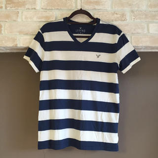 アメリカンイーグル(American Eagle)のAEO ボーダーtシャツ(Tシャツ/カットソー(半袖/袖なし))