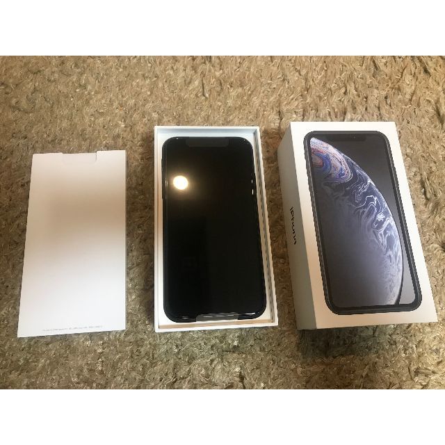 Apple - iPhone XR 64GB 黒 新品 未使用 au simフリー予定の通販 by マンサル's shop｜アップルならラクマ