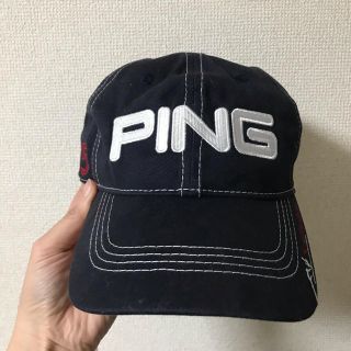 ピン(PING)のPING 帽子 ゴルフ(キャップ)