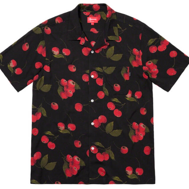 Supreme Cherry Rayon S/S Shirt シュプリーム