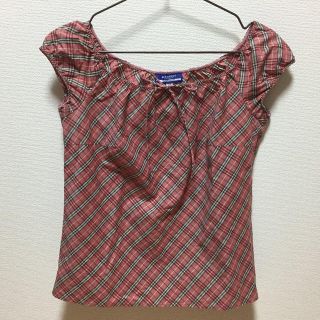 バーバリー(BURBERRY)のバーバリーブルーレーベル ブラウス(シャツ/ブラウス(半袖/袖なし))