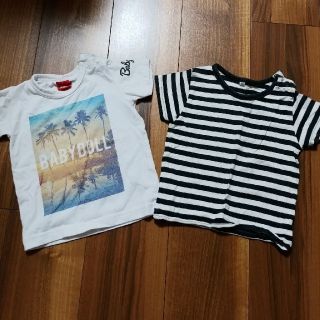 ベビードール(BABYDOLL)のTシャツ 2枚セット(Tシャツ/カットソー)