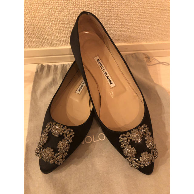 ハイヒール/パンプスMANOLO BLAHNIK フラットパンプス