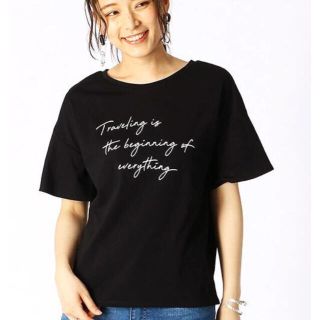 コムサイズム(COMME CA ISM)のタグ付*新品*COMME CA ISM ロゴプリント Tシャツ カットソー 半袖(Tシャツ(半袖/袖なし))