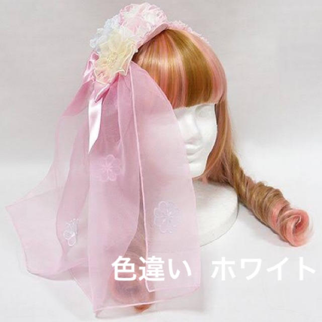Angelic Pretty(アンジェリックプリティー)の♡ 花の妖精 カチューシャ ♡ レディースのヘアアクセサリー(カチューシャ)の商品写真