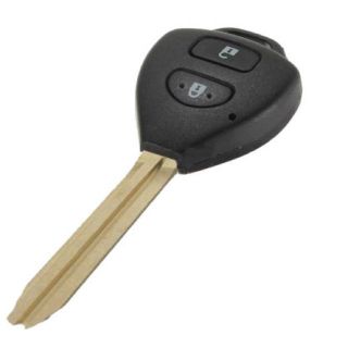 (^ ^) トヨタ車用 キー レス ブランクキー　2ボタン　(セキュリティ)