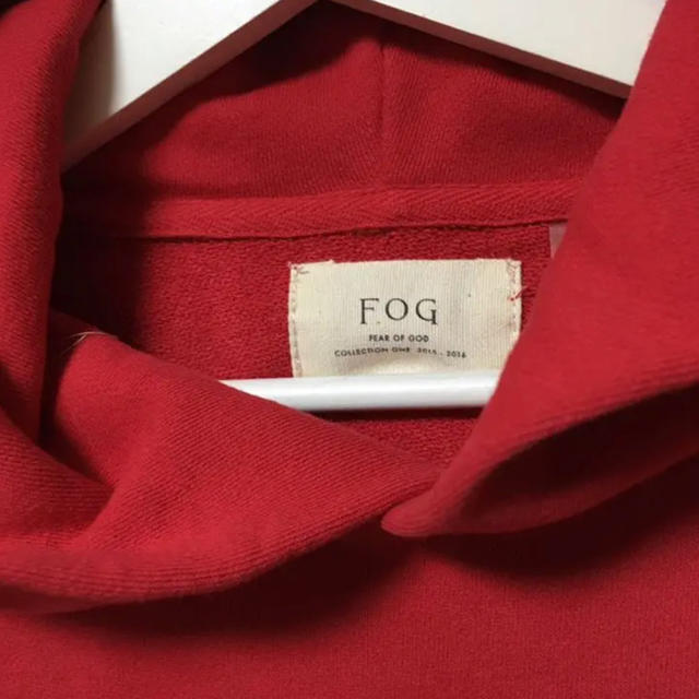 FOG ESSENTIALS カットオフ HOODIE S フォグ 1