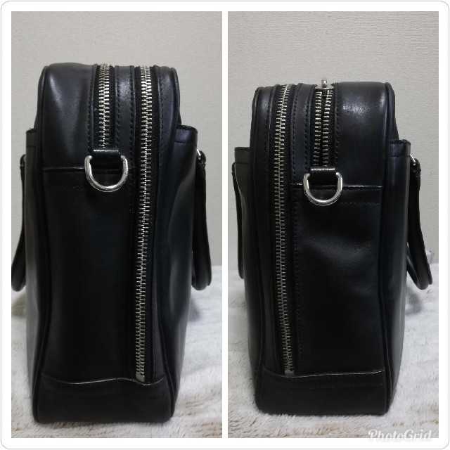 COACH - 本日限定追加割引 COACH コーチ ダブルファスナー レザー