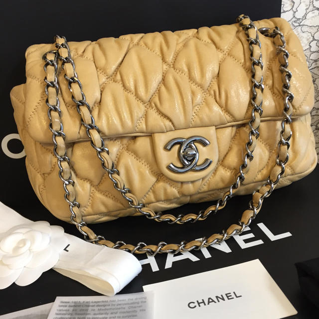 バッグ 専用 CHANEL✨バブルキルト マトラッセ ベージュ 安い 価格