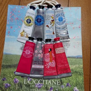 ロクシタン(L'OCCITANE)のガメたん様専用 ロクシタン ハンドクリーム ８個セット 新品 限定品あり ⑫(ハンドクリーム)