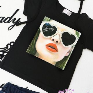 レディー(Rady)のちびRady ハートサングラス 90(Tシャツ/カットソー)