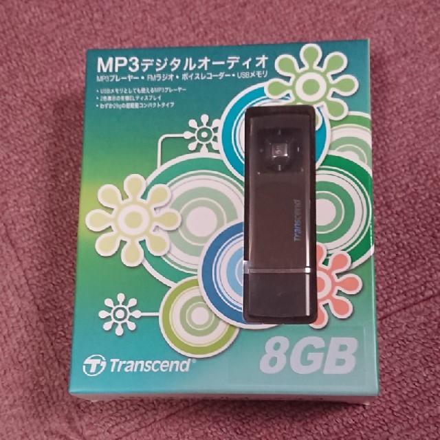 Transcend(トランセンド)のMay様専用。MP3プレイヤー スマホ/家電/カメラのオーディオ機器(ポータブルプレーヤー)の商品写真