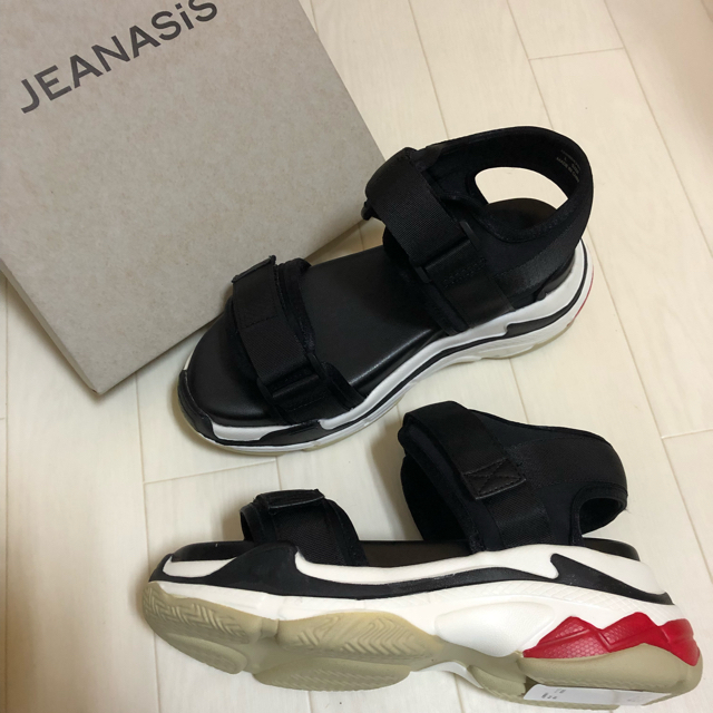 JEANASIS(ジーナシス)のmrn様専用☆Ｌ☆ジーナシス スニーカーサンダル JEANASIS レディースの靴/シューズ(サンダル)の商品写真