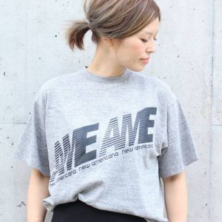 ドゥーズィエムクラス(DEUXIEME CLASSE)のドゥーズィエムクラス　AMERICANA AME Tシャツ　美品　アメリカーナ(Tシャツ(半袖/袖なし))