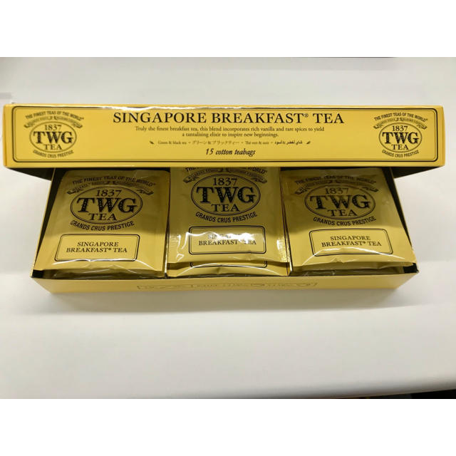 高級紅茶TWG Tea（ティーダブリュージー ティー） 食品/飲料/酒の飲料(茶)の商品写真