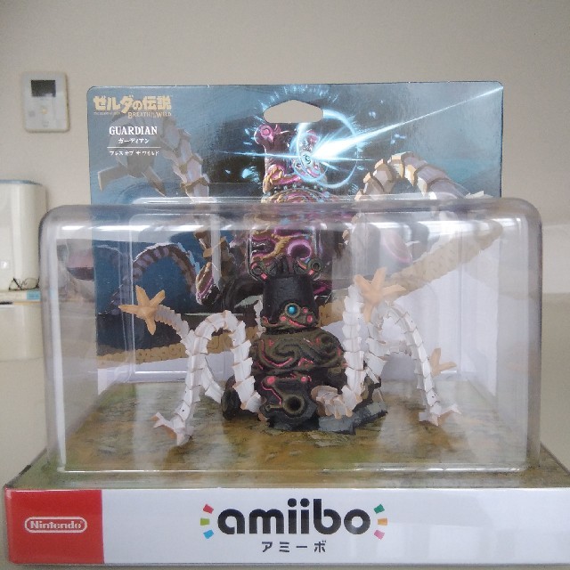 ゲームキャラクター新品　ゼルダの伝説アミーボ　ガーディアンamiibo