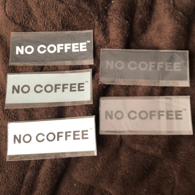 NO COFFEE ステッカー5枚セット | フリマアプリ ラクマ
