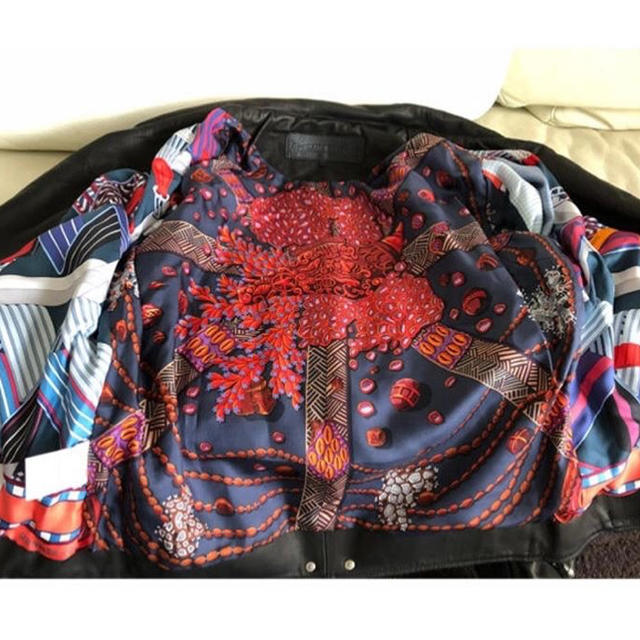 Chrome Hearts(クロムハーツ)のクロムハーツ エルメス JJディーン エルメスコラボ  ライダース メンズのジャケット/アウター(レザージャケット)の商品写真