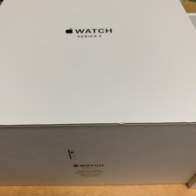 Apple Watch(アップルウォッチ)のアップルウオッチ シリーズ3 セルラー＋GPS モデル メンズの時計(腕時計(デジタル))の商品写真