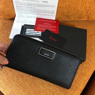 トゥミ(TUMI)のTUMI★美品★長財布★ラウンドファスナー★近鉄あべのハルカス購入の正規品(長財布)