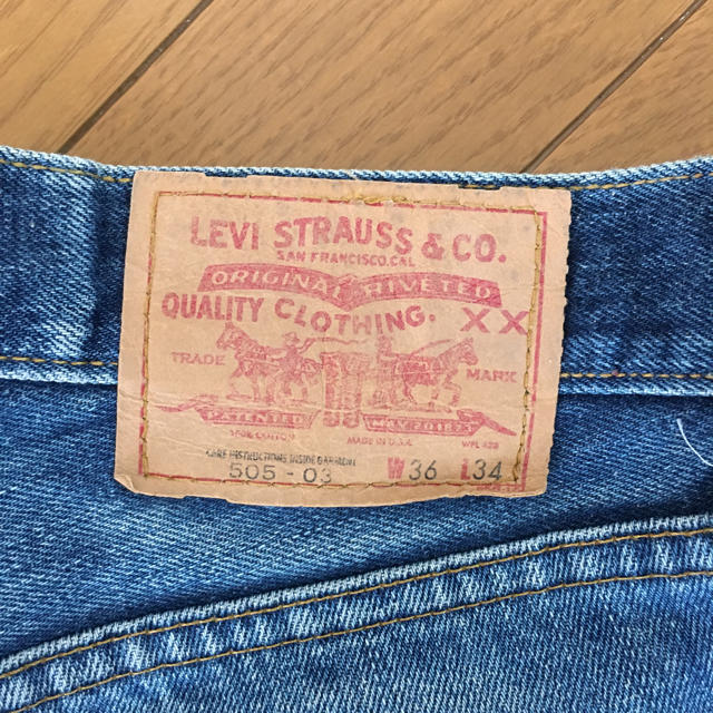 levis 505-03 ジーンズ 米国製