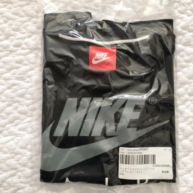 NIKE(ナイキ)の【新品 未使用】NIKE ナイキ Tシャツ キッズ 100 ブラック×グレー キッズ/ベビー/マタニティのキッズ服男の子用(90cm~)(Tシャツ/カットソー)の商品写真