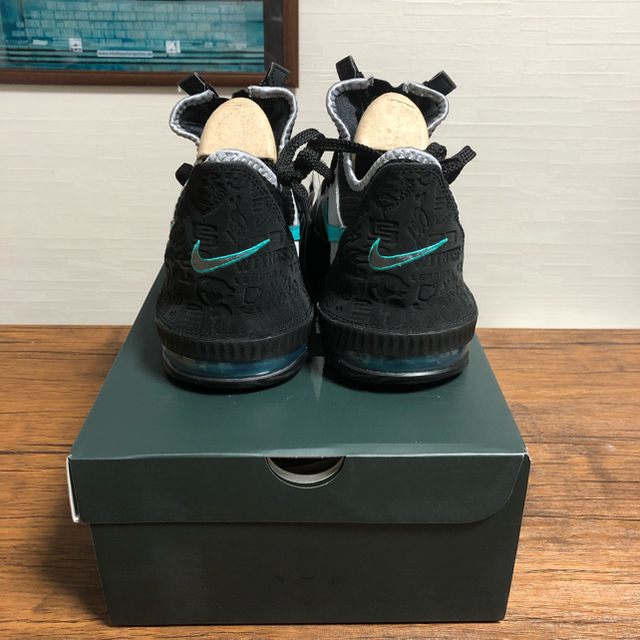 atmos × NIKE『LEBRON 16 LOW CLEAR JADE』