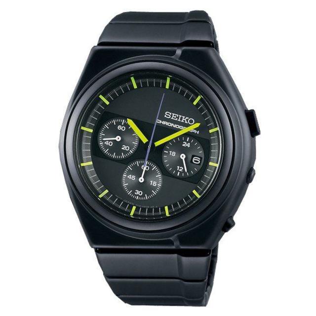 新品送込 セイコー ジウジアーロ クロノ 限定 SCED059 ￥37,800 腕時計(アナログ)