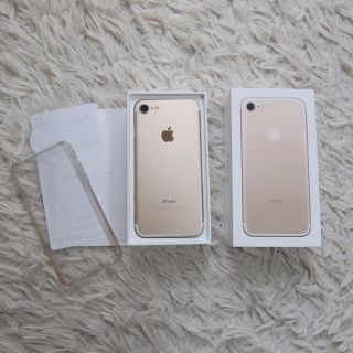 アイフォーン(iPhone)の【海外版シャッター音なし】SIMフリー 128GB iPhone7 (スマートフォン本体)